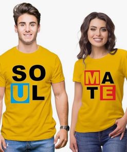 Soul Mate Couple T-Shirts thd
