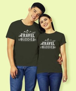 TRAVEL Buddies Couple Shirt Thd
