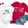 One Love Matching Couple T-Shirt