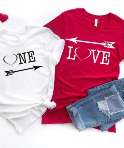One Love Matching Couple T-Shirt