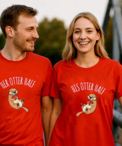 Her Otter Half His Otter Half Couple T Shirt