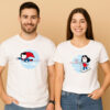 Loving You His Hers Superhero Couple T Shirt