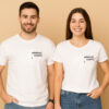 White Love True Love Couple T Shirt