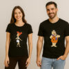 Flintstone Valentine's Day Couple T Shirt
