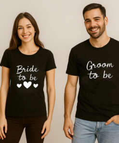 Groom Bride To Be Anniversary Couple T Shirt